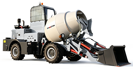 Self Loading Concrete Mixer