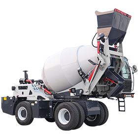 Self Loading Concrete Mixer