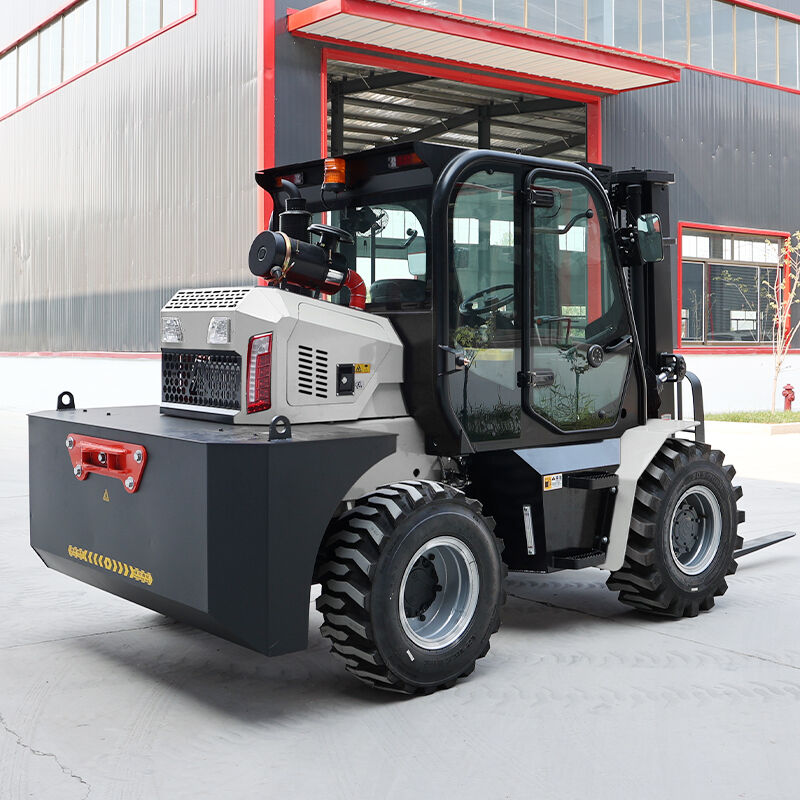 5.PTF-35Y Rough Terrain Forklift-Cab