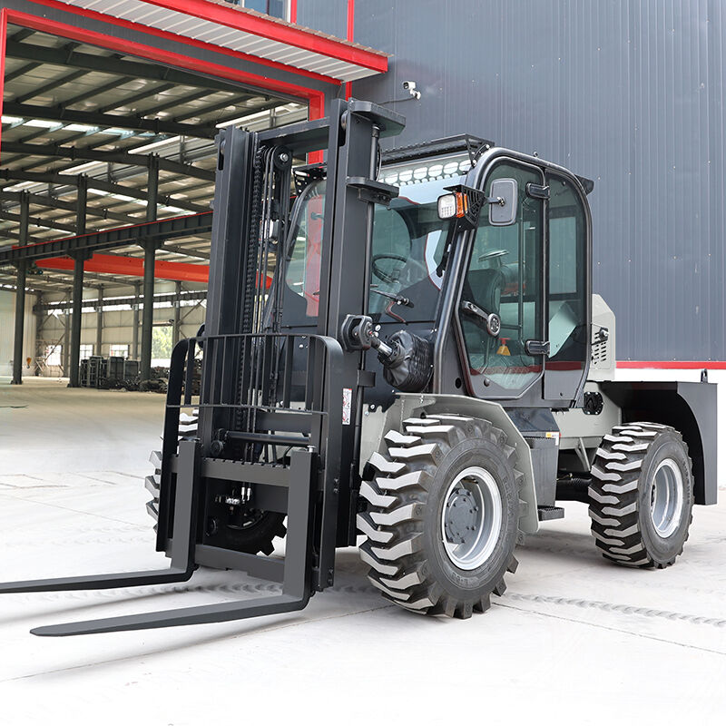 2.PTF-35Y Rough Terrain Forklift-Cab