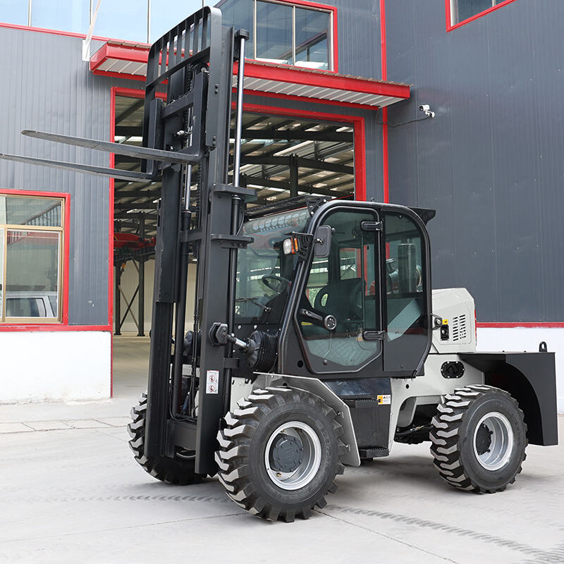 4.PTF-35Y Rough Terrain Forklift-Cab