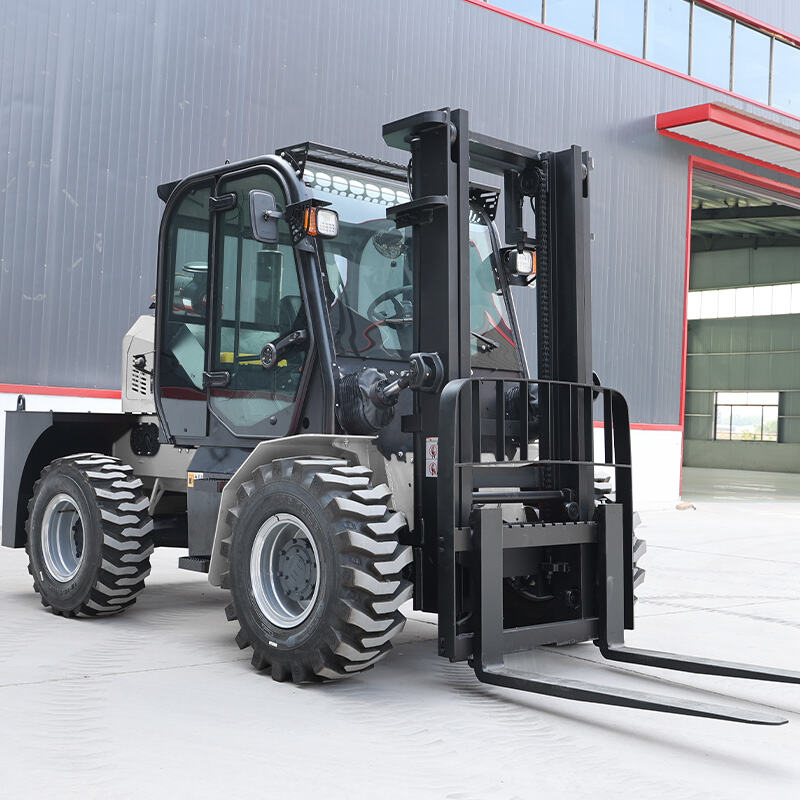 1.PTF-35Y Rough Terrain Forklift-Cab