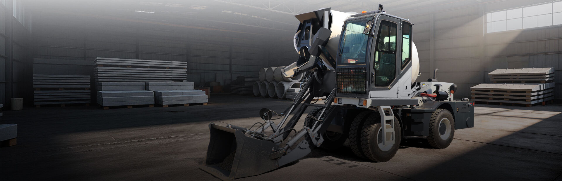 PC-6500 Self Loading Concrete Mixer