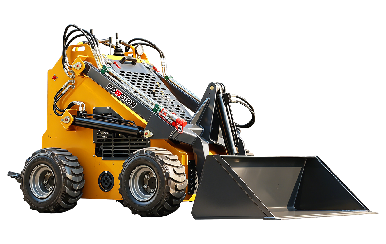 PL-380H Wheel Mini Skid Steer Loader